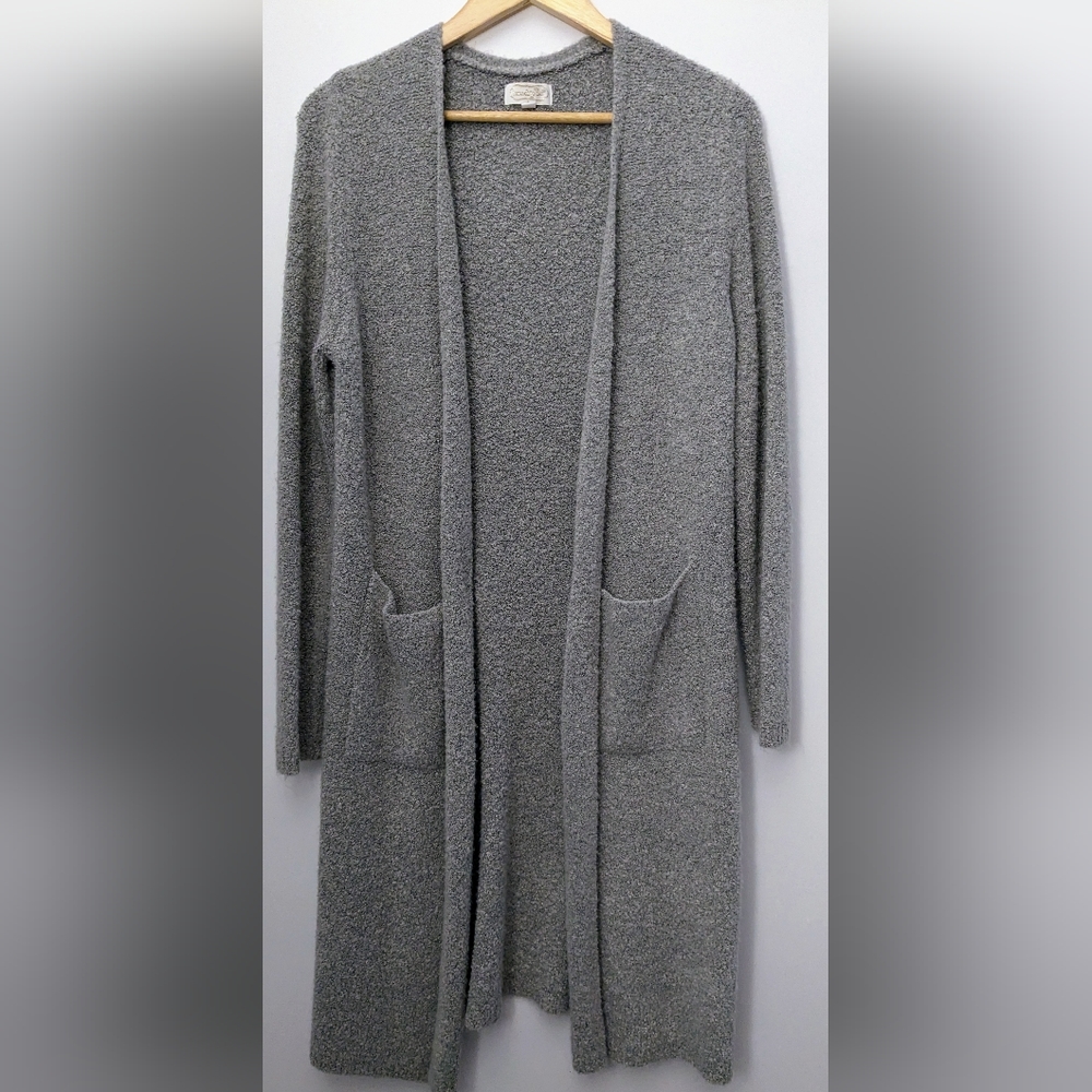 Long grey cardigan size S/M